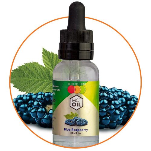 Natural Blue Raspberry MCT Concentrated Flavored Oil